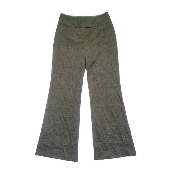 NWT Vintage Y2k A. Byer Plaid Flared Trouser Pants Size 5 Preppy Academia Twee - Picture 1 of 9